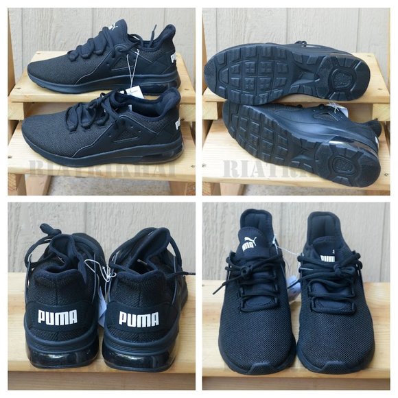 Black PUMA Men's Electron Street Shoe - Picture 1 of 6